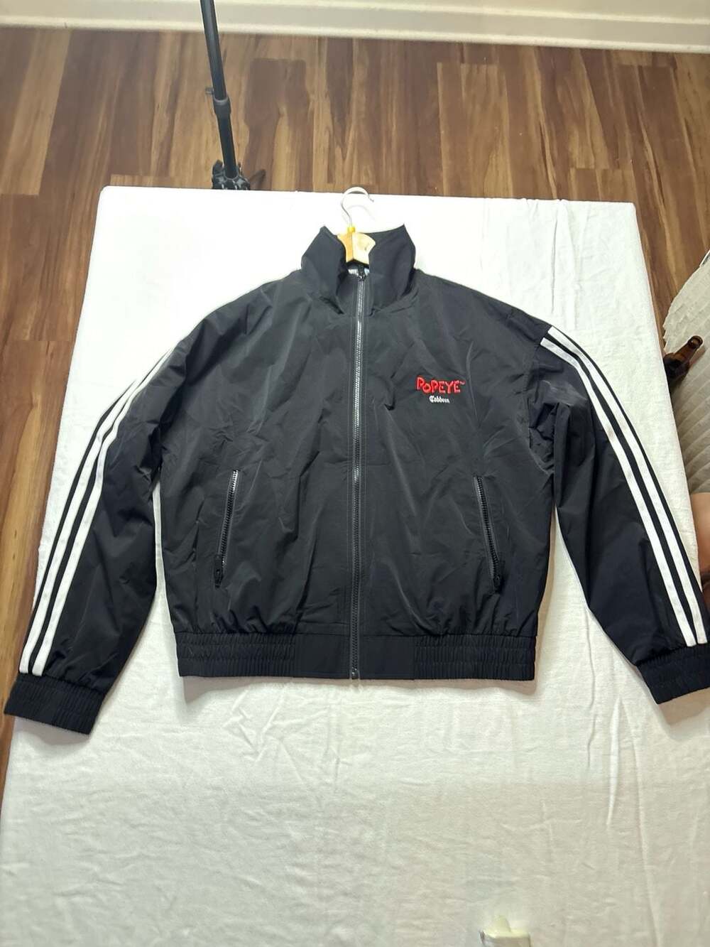 Cabbeen x Popeye I Yam What I Yam Limited Edition Embroidered Track Jacket